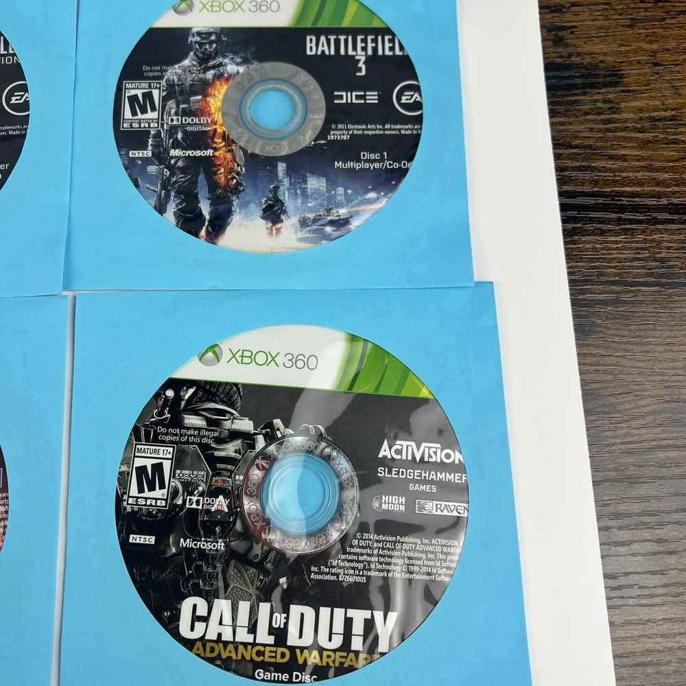 Multi Platform Loose Discs Video Game - Lot Of 50 - AS IS Untested Scratches #3 - Picture 7 of 16